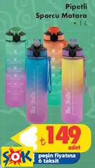 PİPETLİ SPORCU MATARA 1 L PİPETLİ SPORCU MATARA 1 L